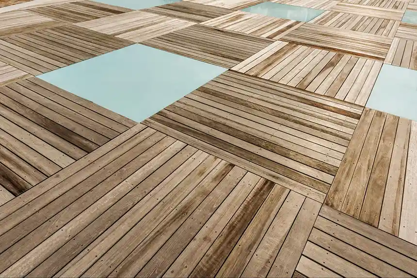 Floating planks