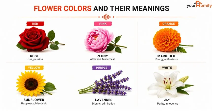 Flower Colors and Their Meanings