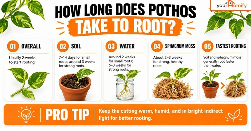 How Long Does Pothos Take to Root