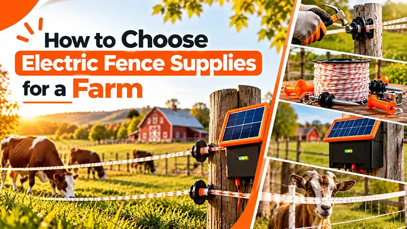 How to Choose Electric Fence Supplie