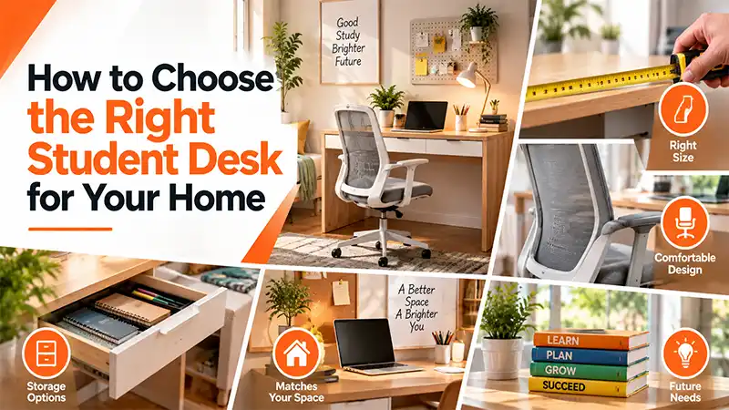 How to Choose the Right Student Desk for Your Home