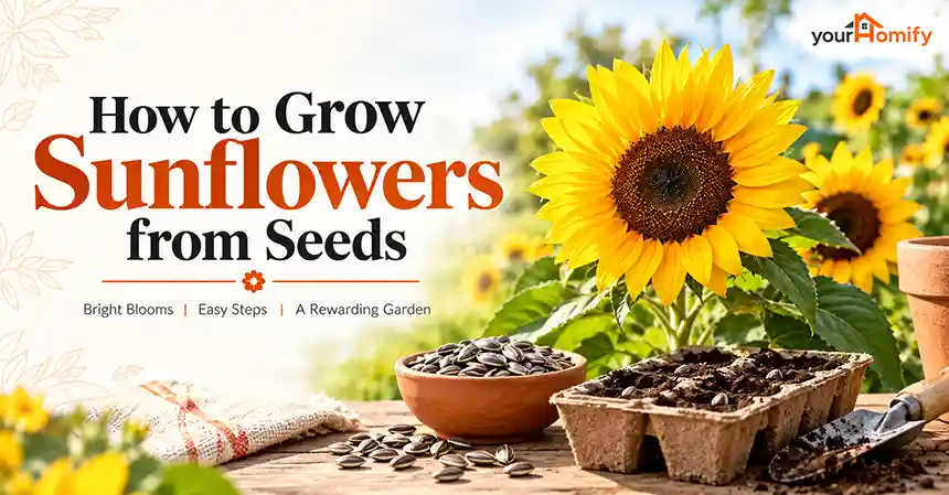 How to Grow Sunflowers from Seeds
