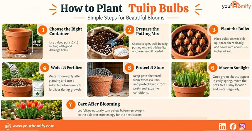 How to Plant Tulip Bulbs
