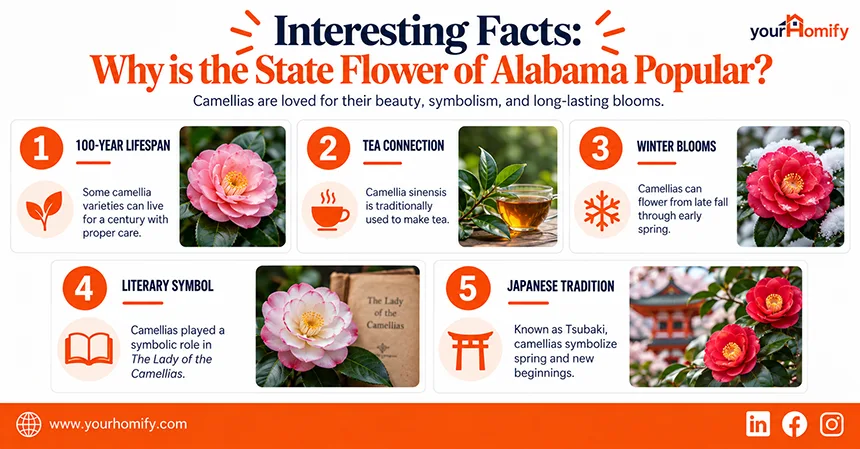 Interesting Facts Why is the State Flower Of Alabama Popular