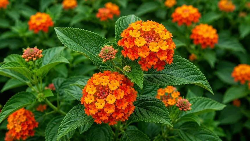 Lantana flowers