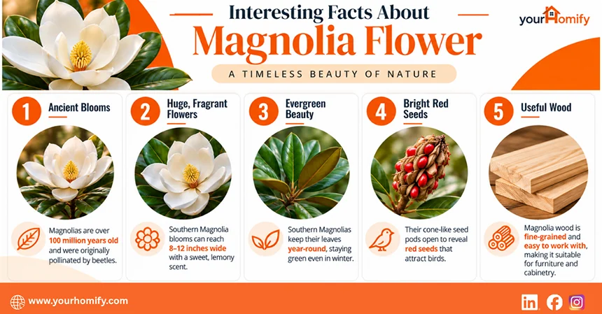 Magnolia Flower Interesting Facts