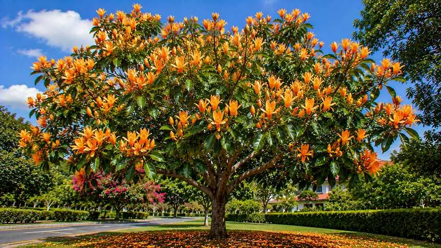 Orange champak