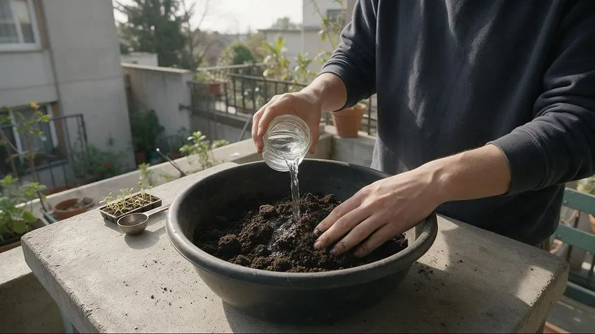 Preparing seed mix