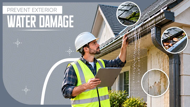 Prevent Exterior Water Damage