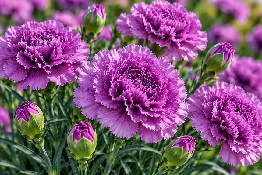 Purple carnation