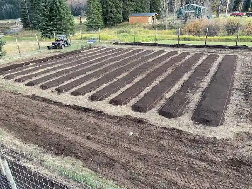 Raised rows