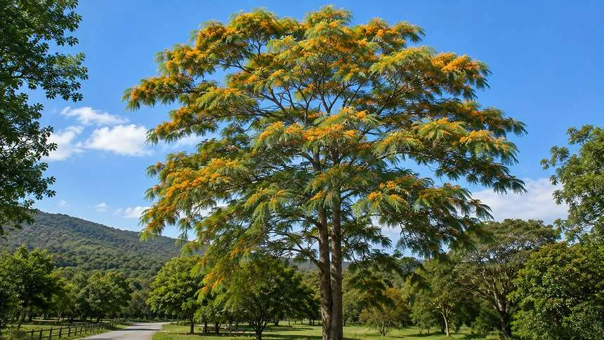 Silky oak flower