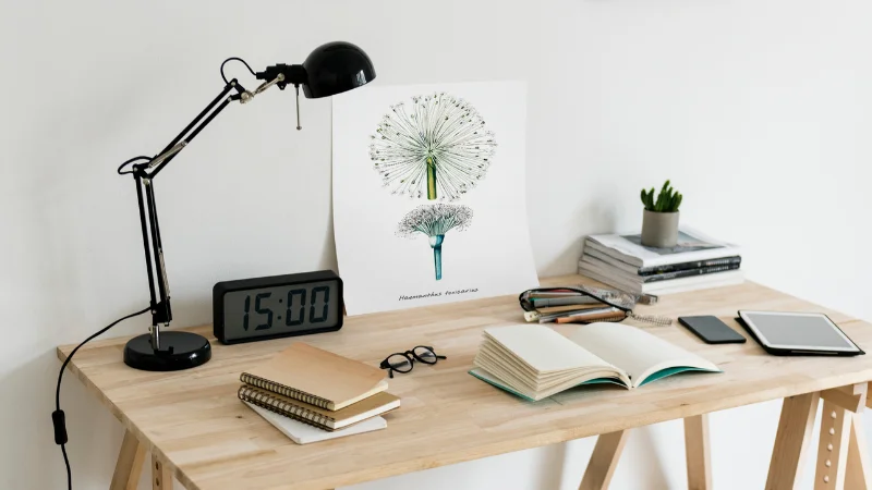 Small Writing Desk for bedroom workspace