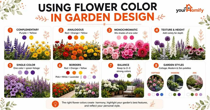 Using Flower Color in Garden Design