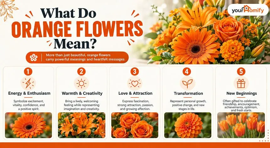 What Do Orange Flowers Mean