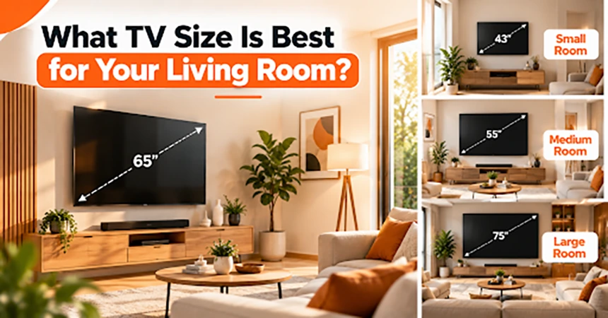 What TV Size Is Best for Your Living Room1