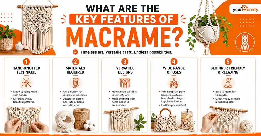 What are the Key Features of Macrame