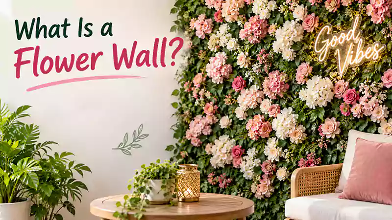 What Is a Flower Wall? Ideas, Uses, and DIY Guide