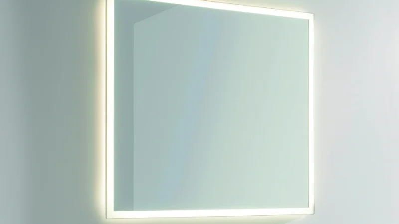 LED Edge-Lit Mirror
