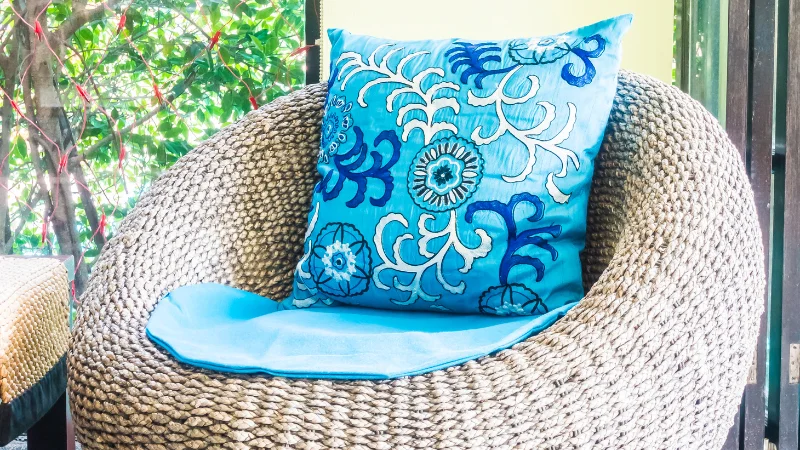 Embroidered Cushion for home decor