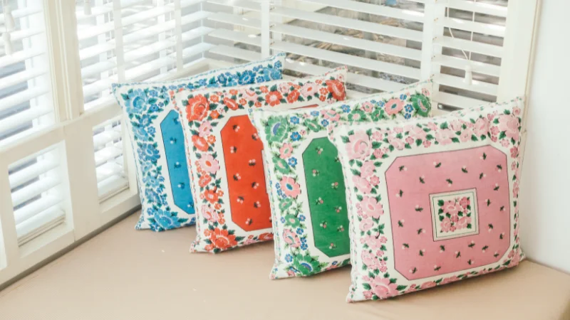 Decorative Embroidered Cushion