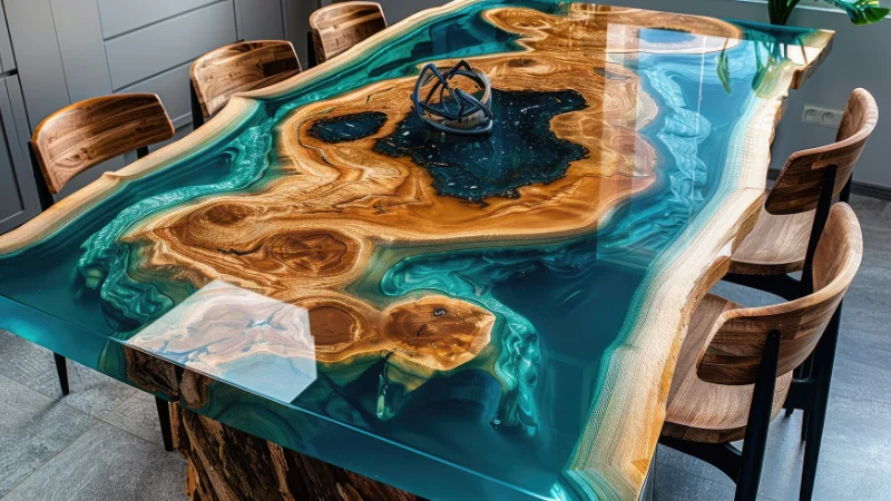 Epoxy Table for home decor