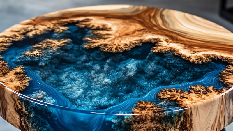 Epoxy Coffee Table