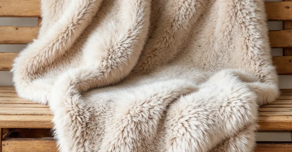 Cozy Faux Fur Throw