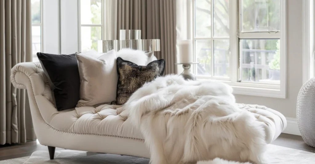 Faux Fur Bed Throw
