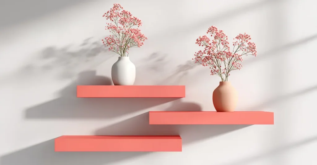 Minimalist Floating Shelves