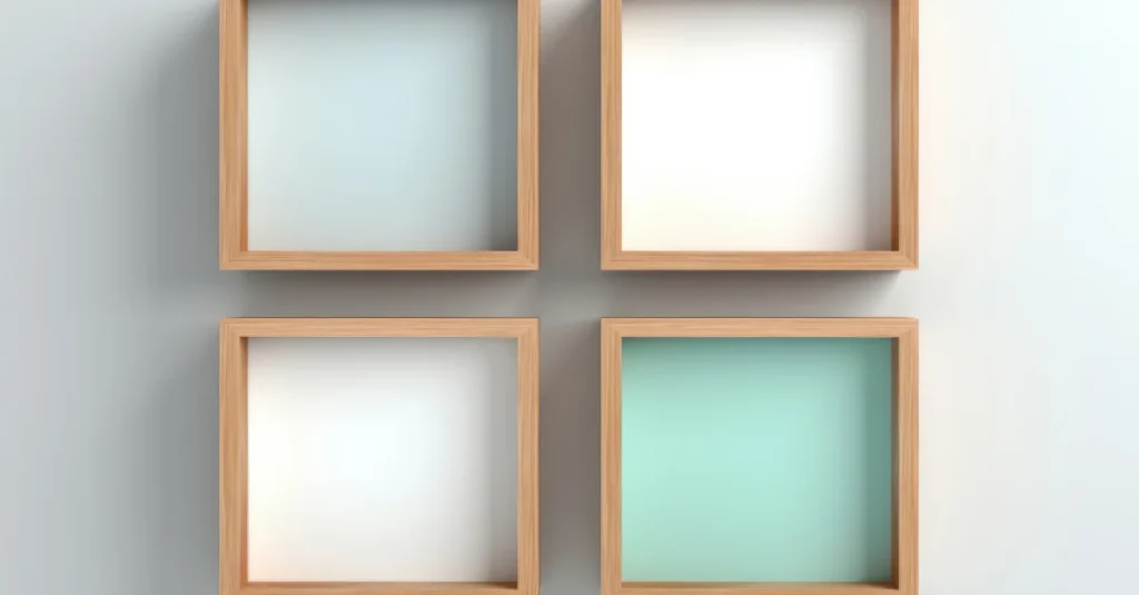 Picture Frame Set for wall