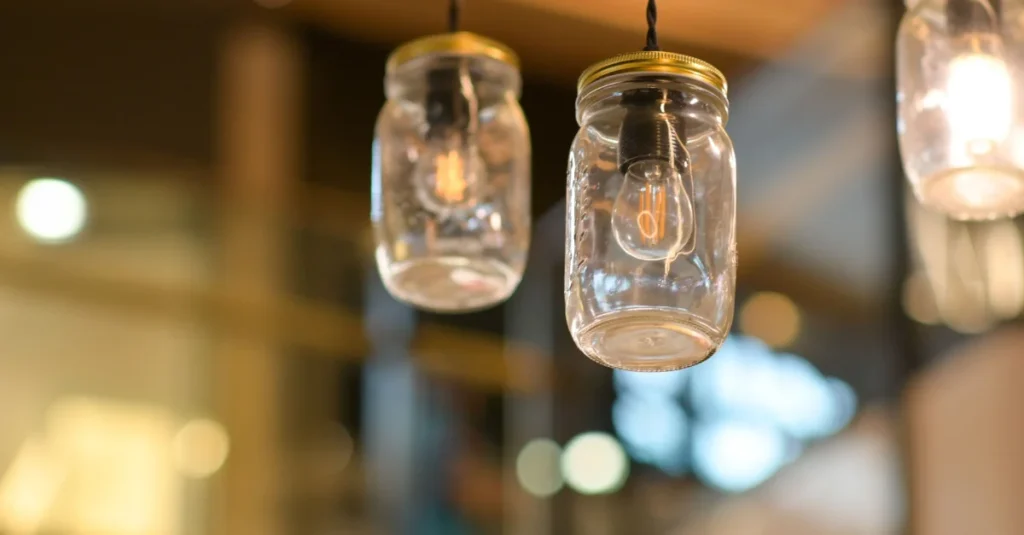 Clear Glass Pendant Light