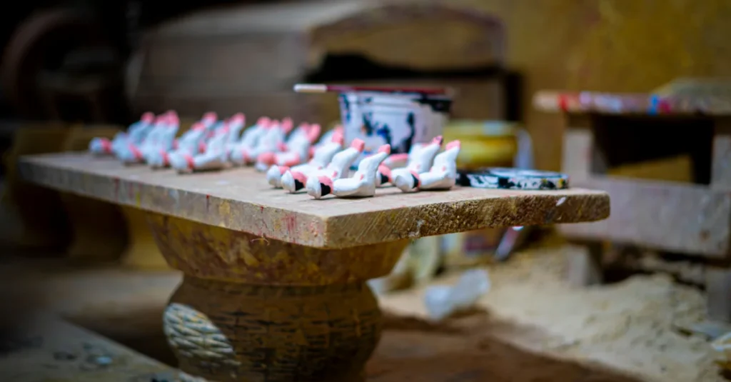 Handcrafted interior decor pieces