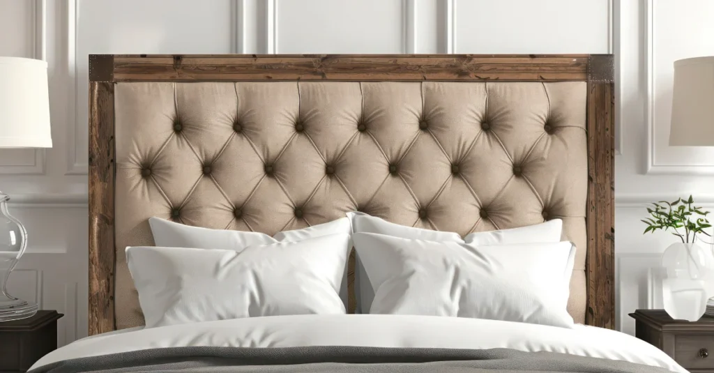 Decorative headboard for bedroom