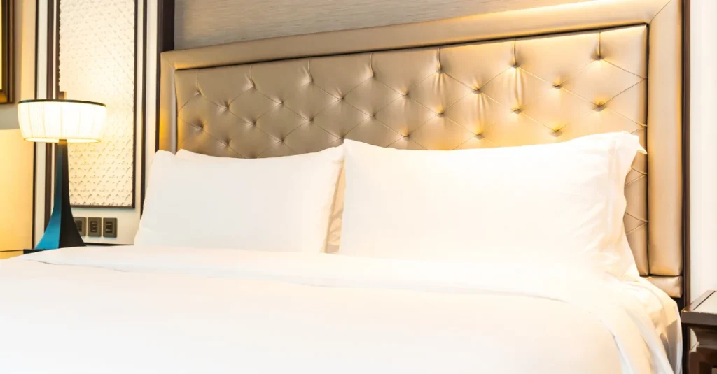 Contemporary headboard for bedroom decor