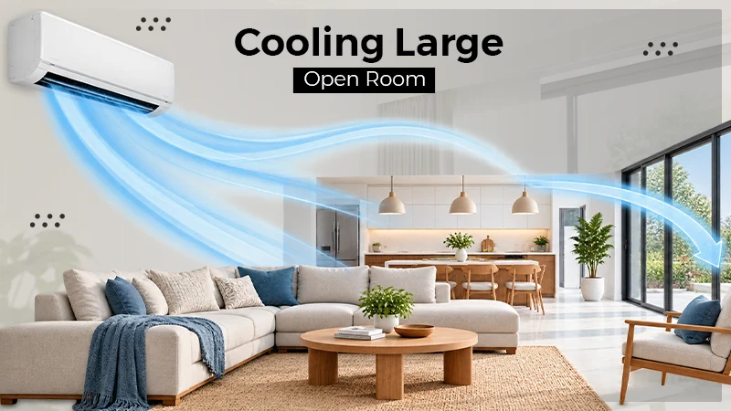 Why Big Open Rooms Are So Hard to Cool