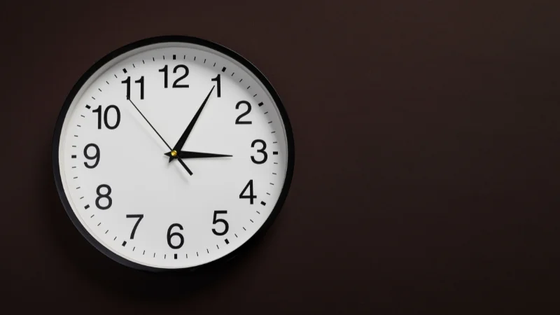 Modern home wall clock for interior decor