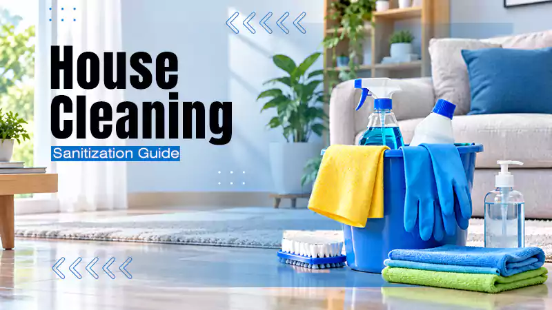 How to Clean and Sanitize Your House