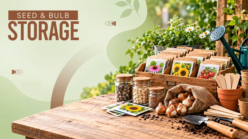 How to Store Seeds, Bulbs and Plant Labels So They Never Go Missing