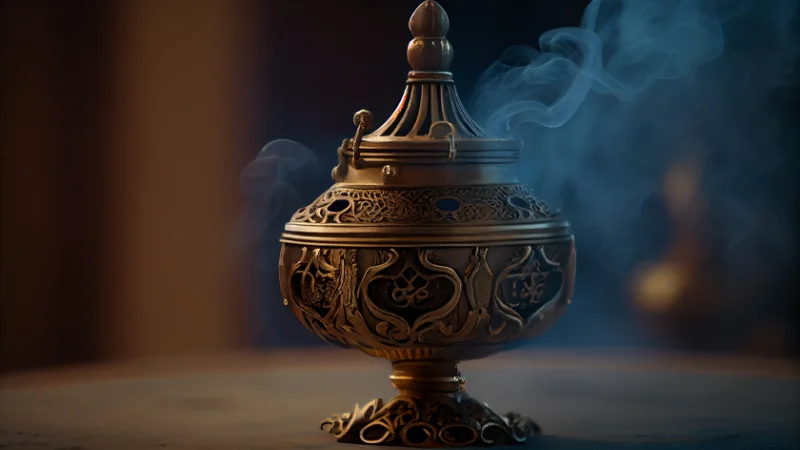 Handmade incense holder for home