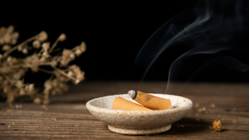 Wooden incense holder for home decor