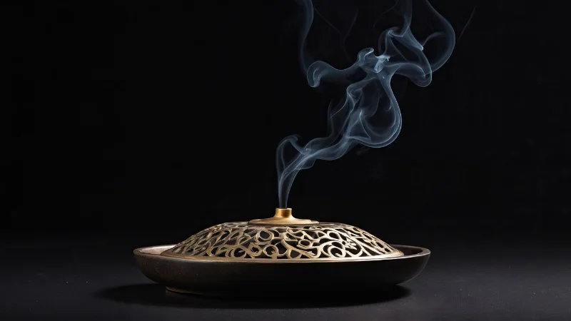 Decorative incense burner for home