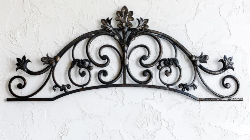 Iron wall art for home interior