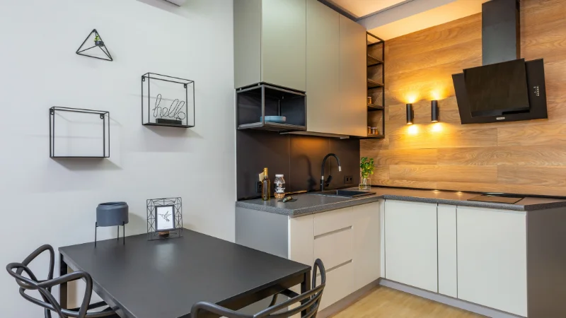 Decorative kitchen wall design