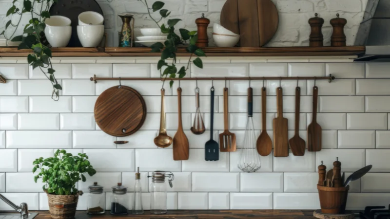 Stylish kitchen wall decor for home