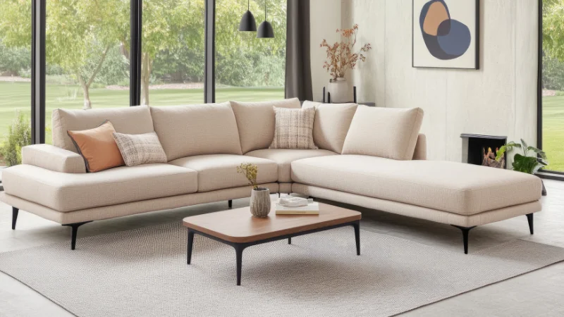 Luxury modular sofa for living room