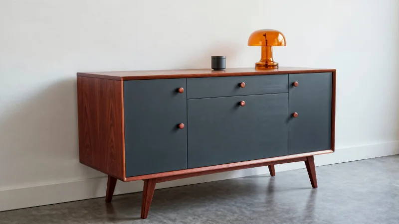 Slim storage cabinet for home