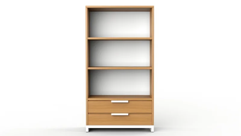 Slim cabinet for home storage