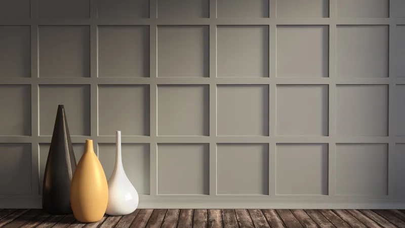 Decorative Panel Wall Decor on interior wall