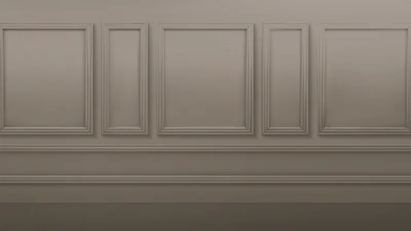 Geometric Panel Wall Decor for home walls